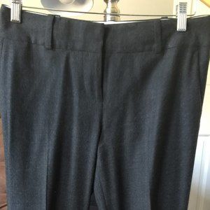 Petite Grey Wool Pants